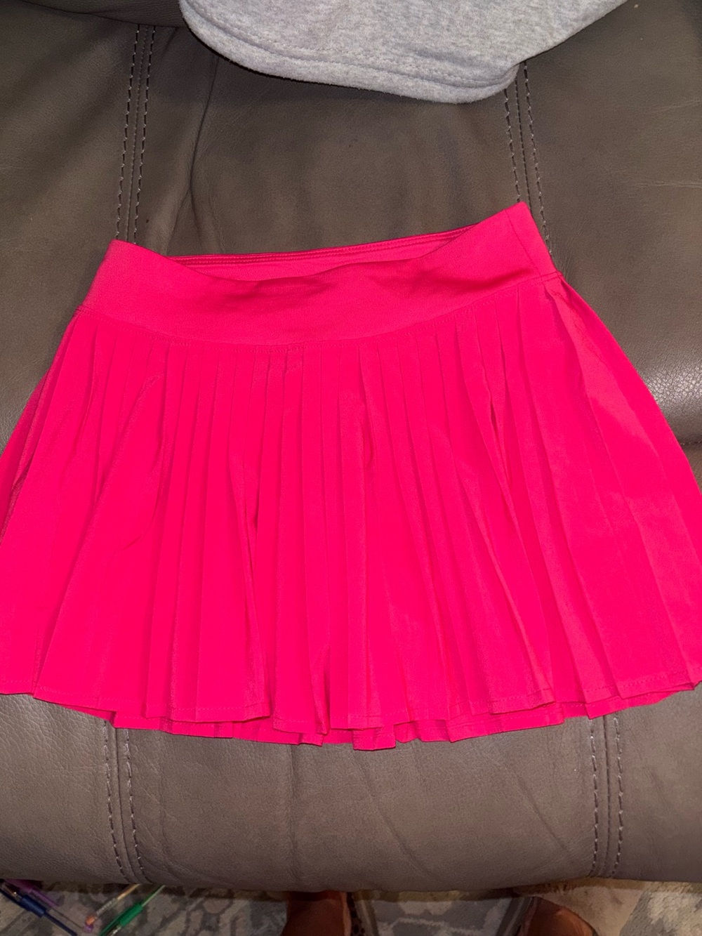 all in motion Bright Pink Pleated Tennis Skort Size Med